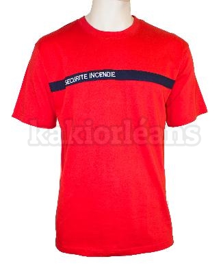 Tee shirt  SECURITE INCENDIE