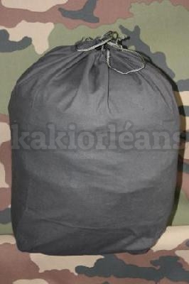 Sac à linge en coton Bleu Marine.