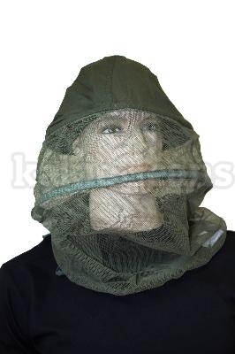 Moustiquaire de tête armée française