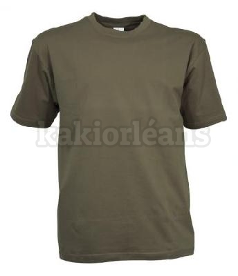 Tee-shirt uni kaki