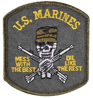 Ecusson brodé U.S. MARINES..