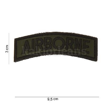 Patch 3D PVC demi lune AIRBONNE