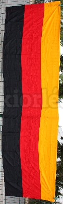 Drapeau ALLEMAGNE en coton port vertical