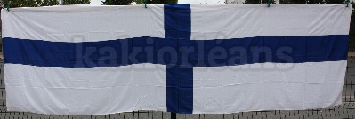 Drapeau FINLANDE en coton