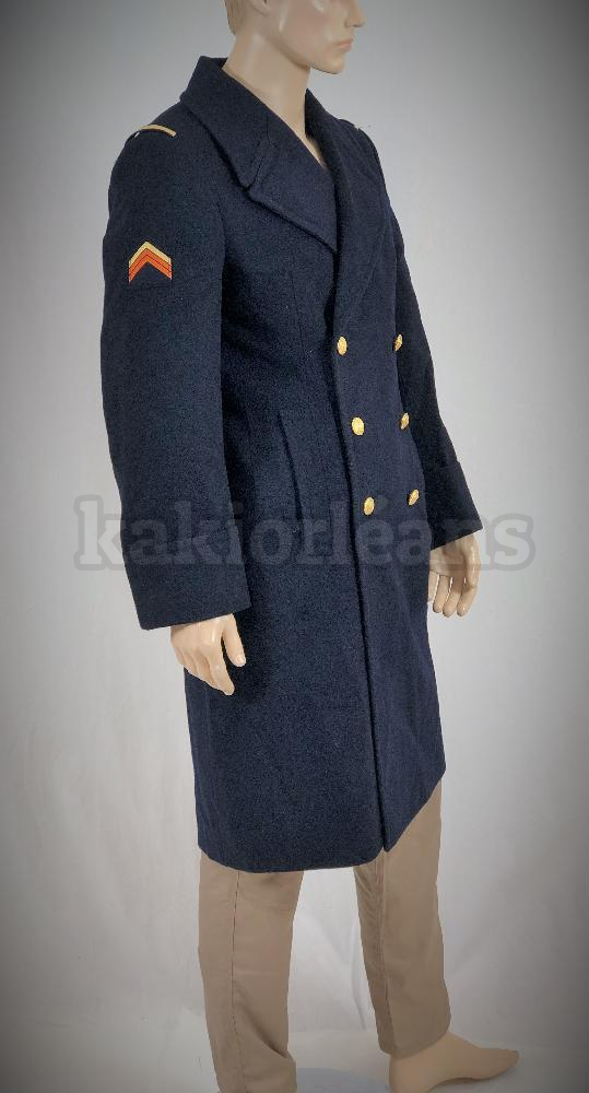 Manteau Militaire Kaki Lourd Taille 38 - Neuf Avec étiquettes - Style Armée - Homme