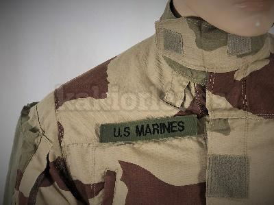 Bande patro fond tissu KAKI - US MARINES
