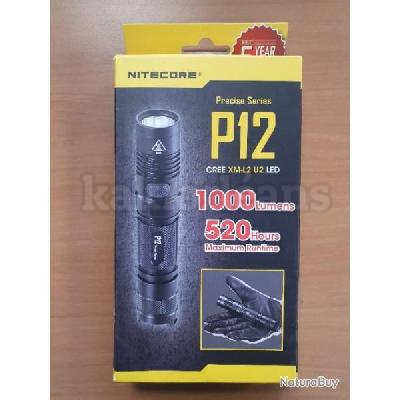Lampe torche NITECORE P12 - 1 000 Lumens