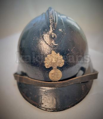 Casque ADRIAN WW2 - modèle 1926 de la Gendarmerie Mobile,Garde Mobile, années 30-40