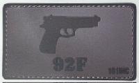Stickers effet patch velcro 92F