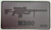 Stickers effet patch velcro M200