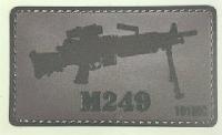 Stickers effet patch velcro M249