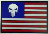 Stickers autocollants drapeau US PUNISHER