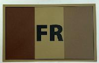 Autocollant drapeau français basse visibilité
