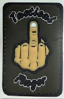 Autocollant TACTICAL FINGER beige