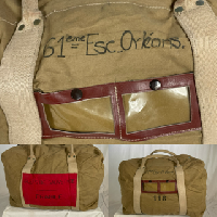 Sac de transport militaire aéronautique français