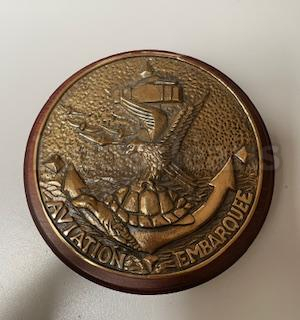 plaque AVIATION EMBARQUÉE aéronautique naval français