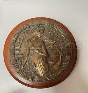Plaque de tradition  Frégate GERMINAL (F 735)