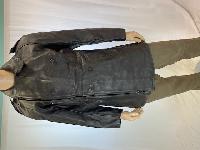 Manteau en cuir motard police française.