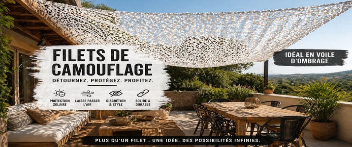 filets de camouflage
